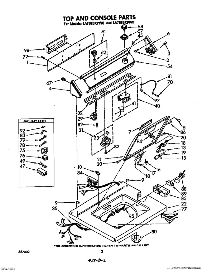 Diagram for LA7685XPW0