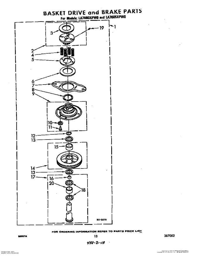 Diagram for LA7680XPW0