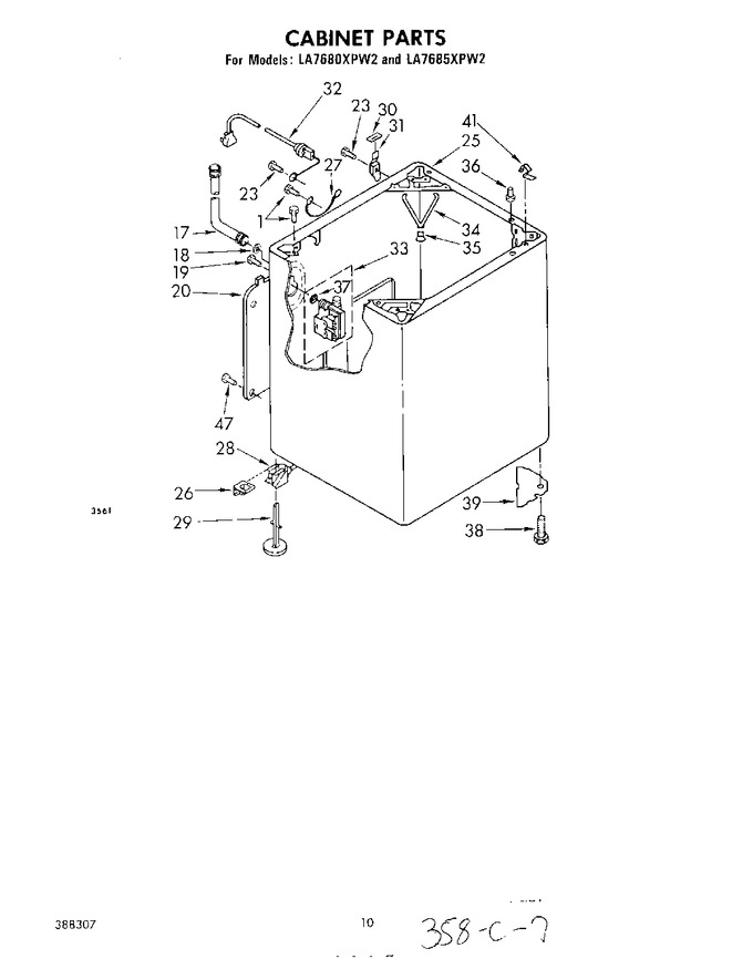 Diagram for LA7680XPW2