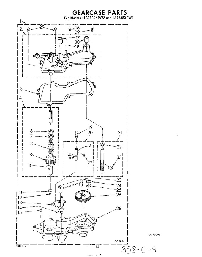 Diagram for LA7680XPW2