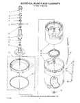 Diagram for 04 - Agitator Basket And Tub