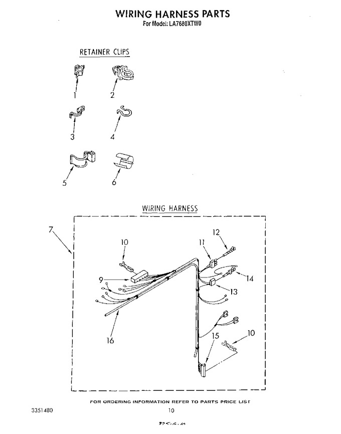 Diagram for LA7680XTN0