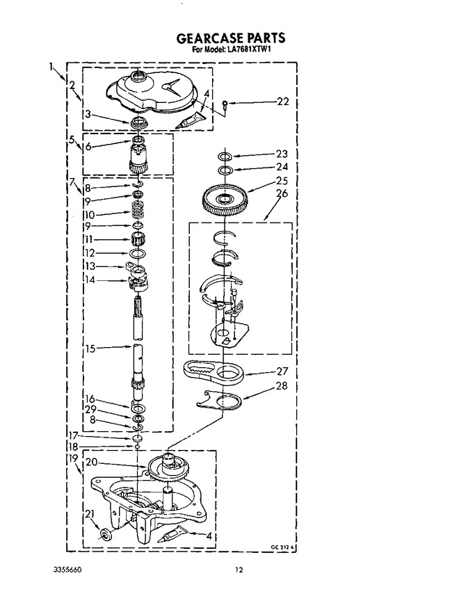 Diagram for LA7680XTG1