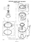 Diagram for 04 - Agitator, Basket And Tub