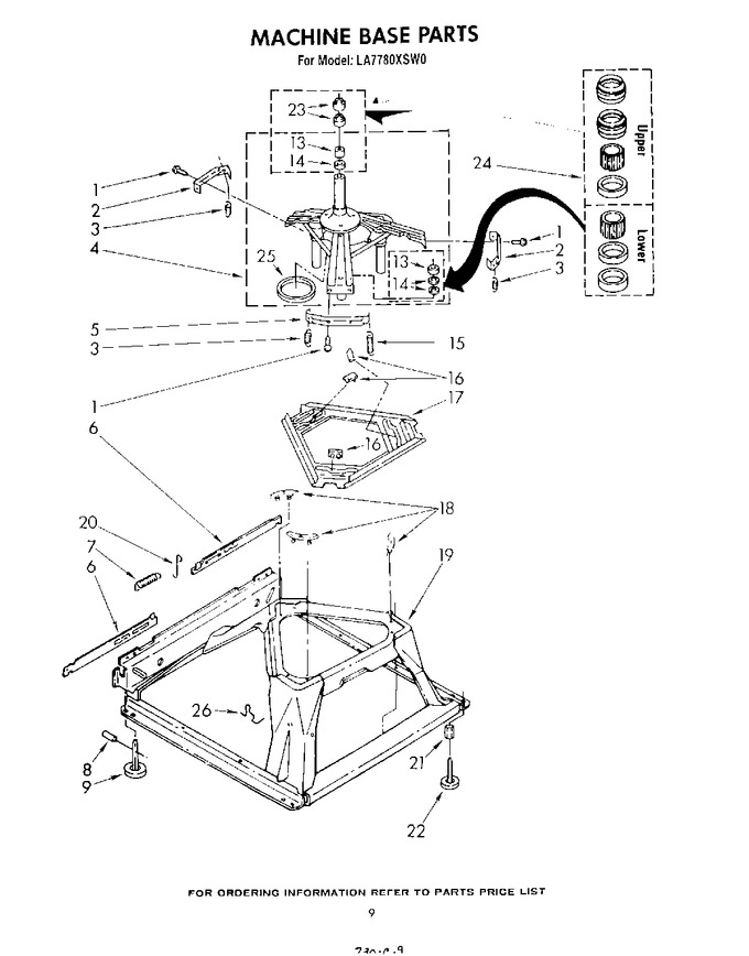 Diagram for LA7780XSW0