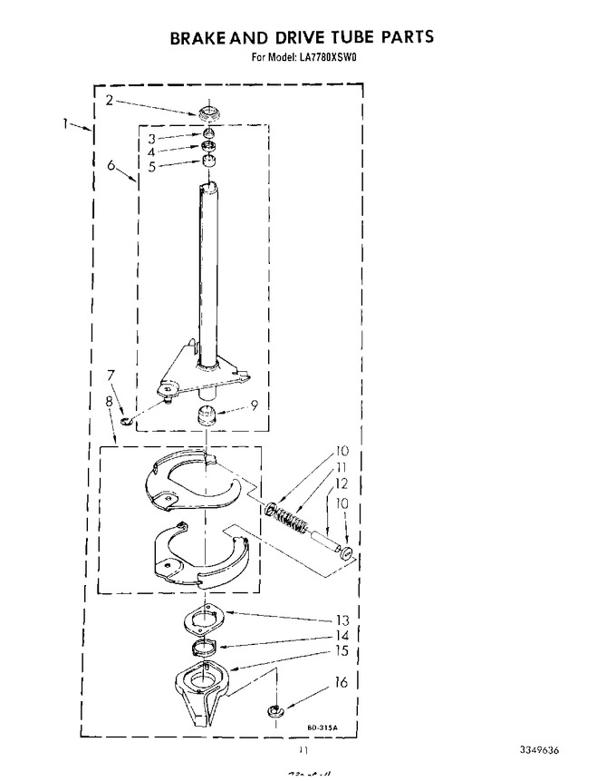 Diagram for LA7780XSW0