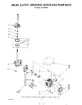 Diagram for 06 - Brake, Clutch, Gearcase, Motor And Pump