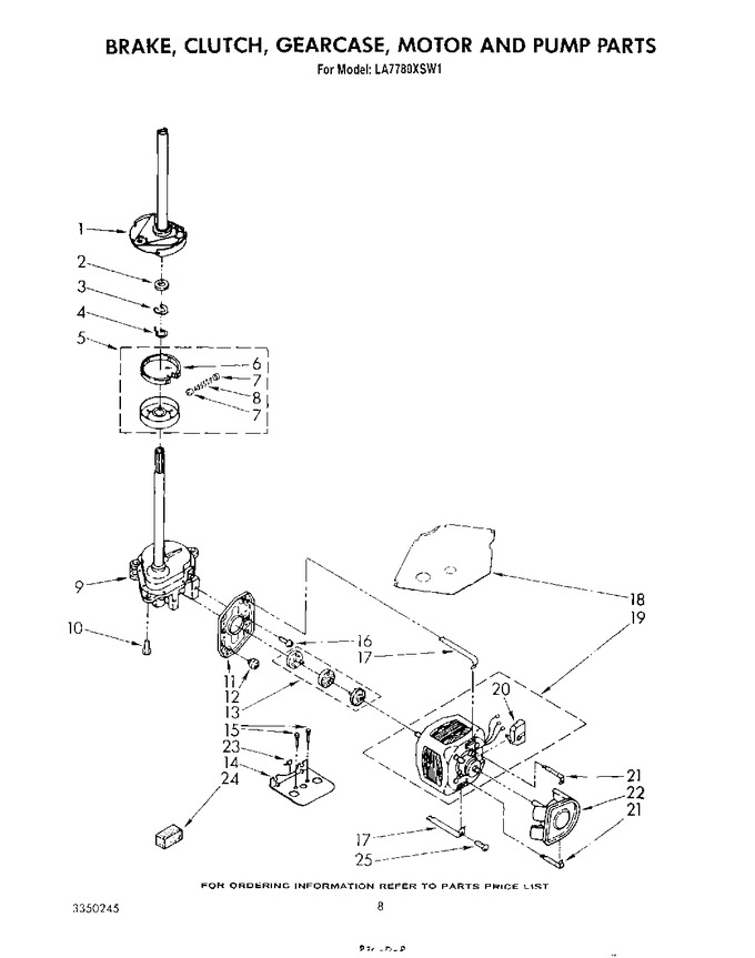 Diagram for LA7780XSW1