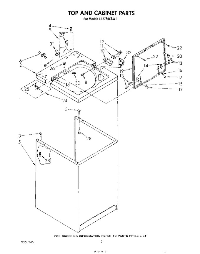 Diagram for LA7780XSW1