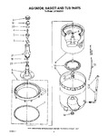 Diagram for 05 - Agitator, Basket And Tub