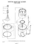 Diagram for 04 - Agitator, Basket And Tub