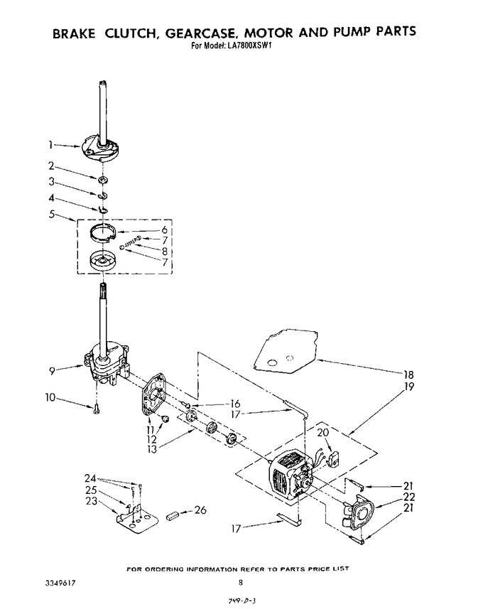 Diagram for LA7800XSW1