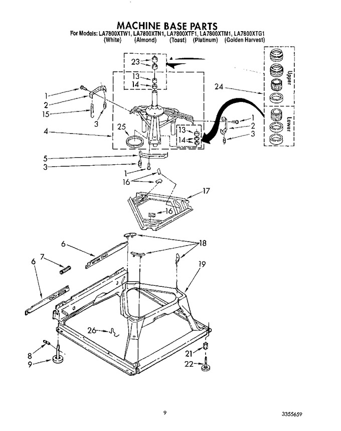 Diagram for LA7800XTW1