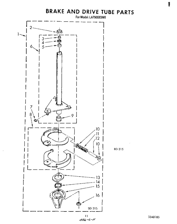 Diagram for LA7900XSW0