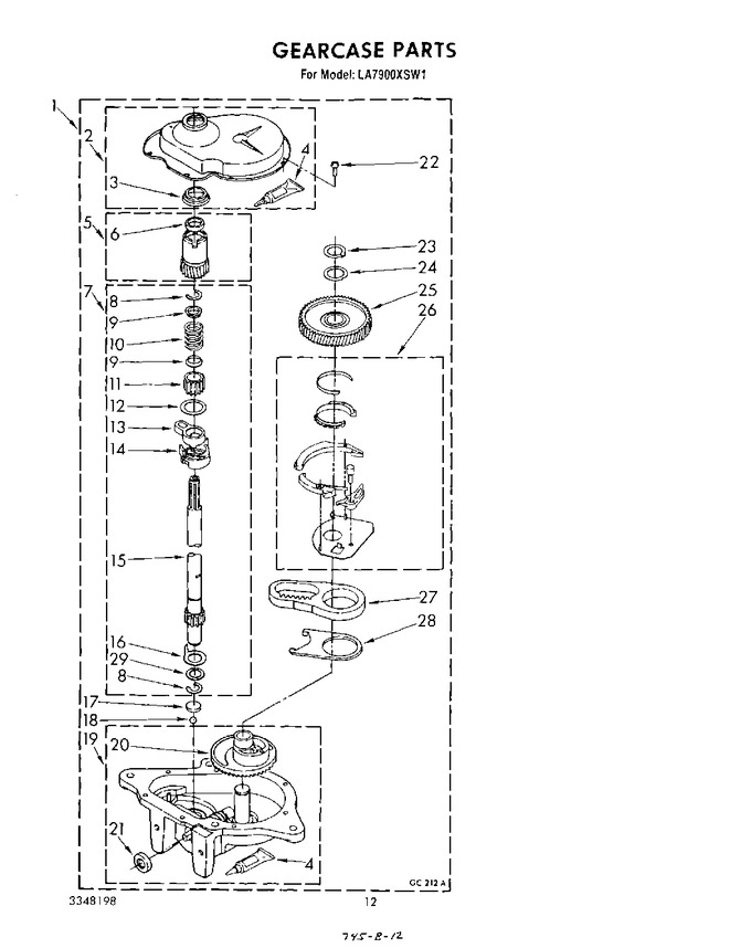 Diagram for LA7900XSW1