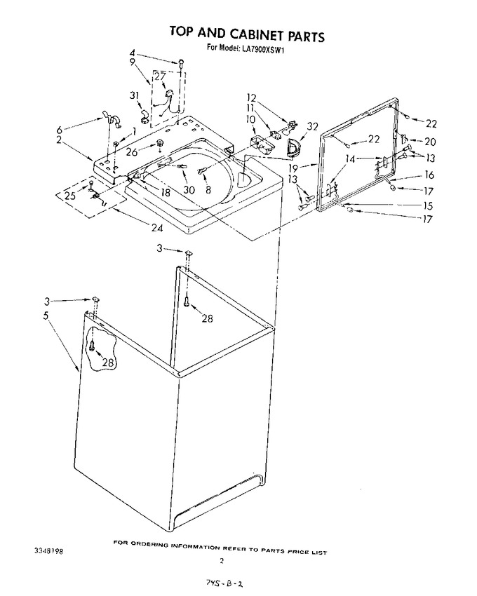 Diagram for LA7900XSW1