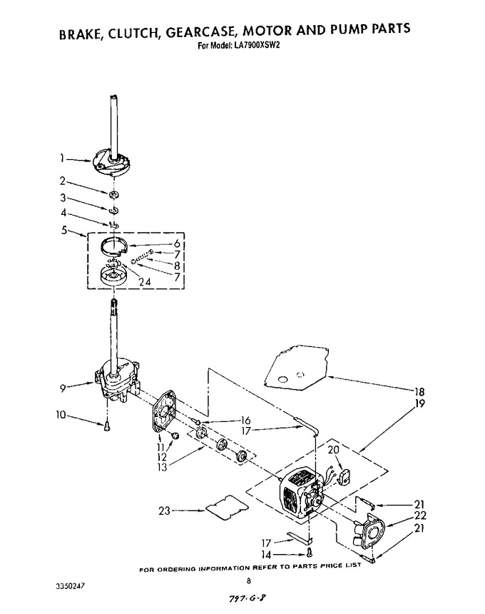 Diagram for LA7900XSW2