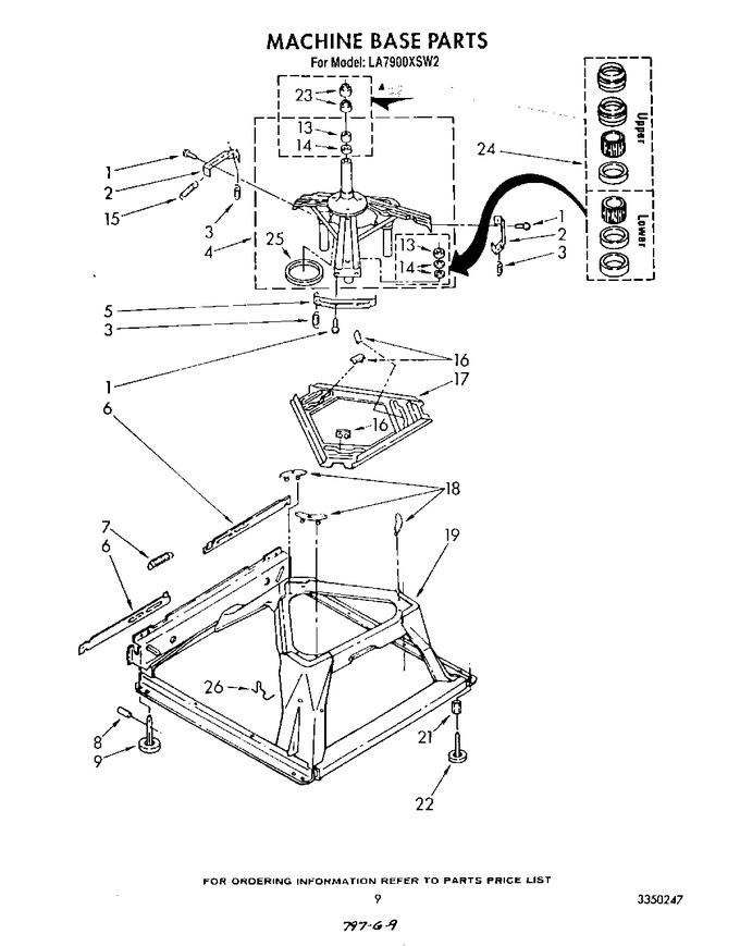 Diagram for LA7900XSW2