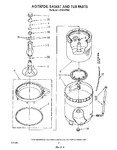 Diagram for 04 - Agitator, Basket, And Tub