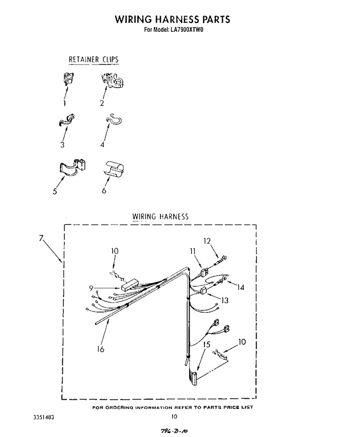 Diagram for LA7900XTF0