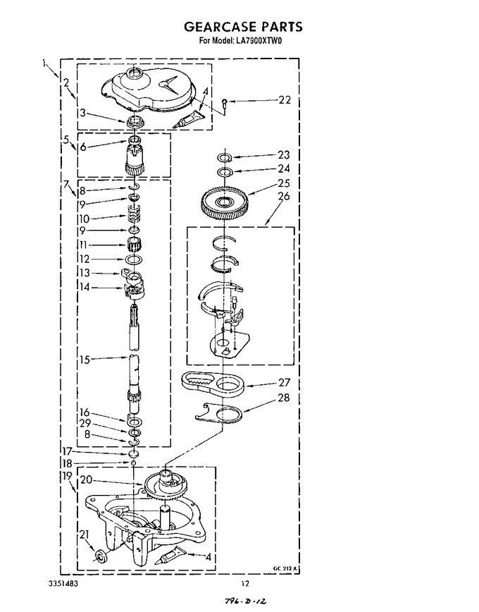 Diagram for LA7900XTG0