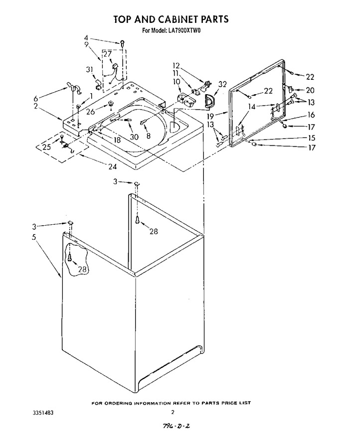 Diagram for LA7900XTF0