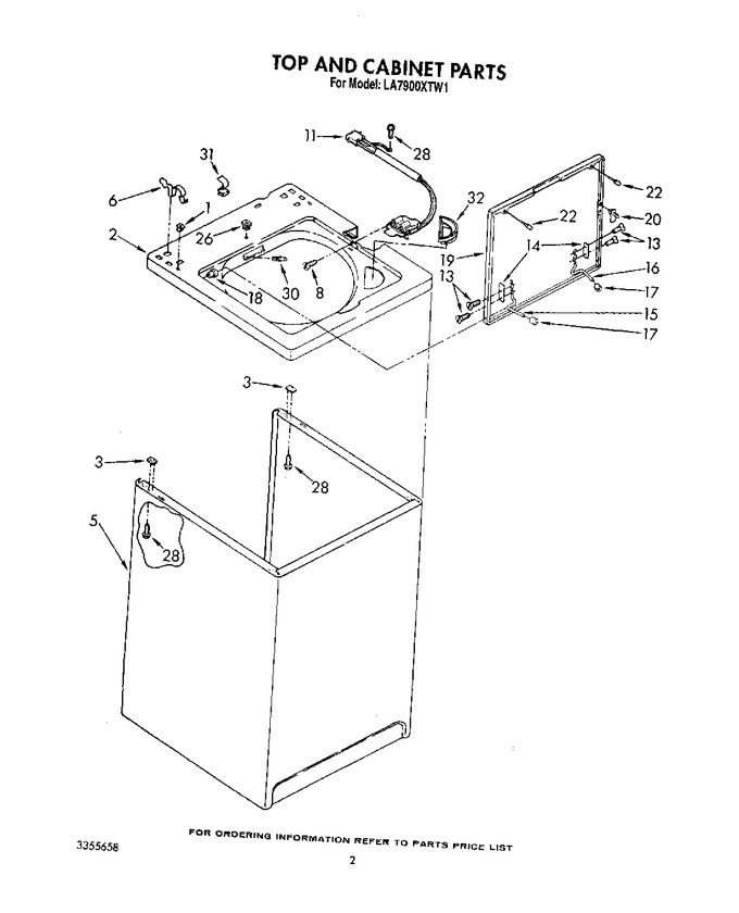 Diagram for LA7900XTG1