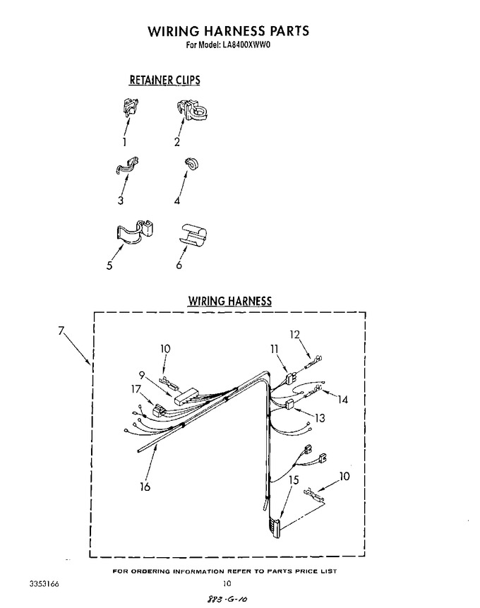 Diagram for LA8400XWN0