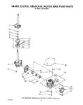 Diagram for 06 - Brake, Clutch, Gearcase, Motor And Pump