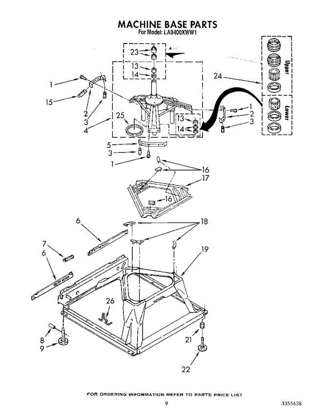 Diagram for LA8400XWM1