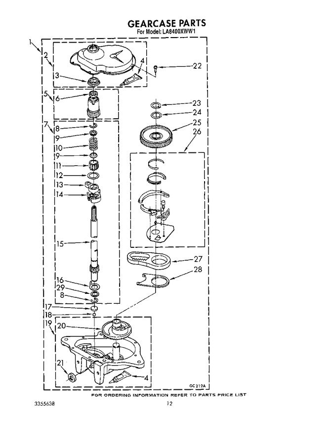 Diagram for LA8400XWF1