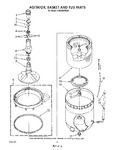 Diagram for 04 - Agitator, Basket And Tub