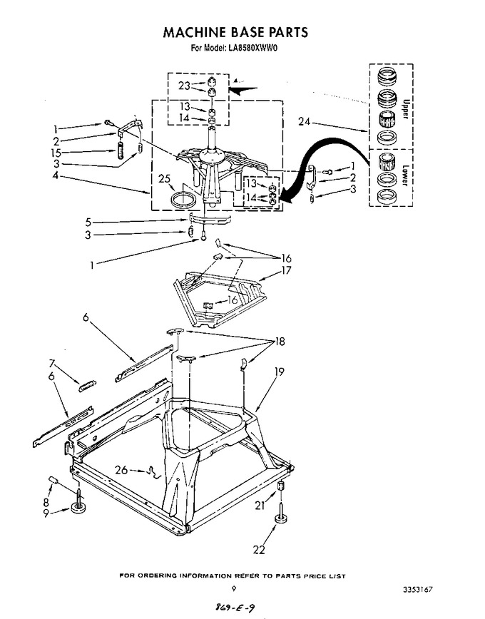 Diagram for LA8580XWN0