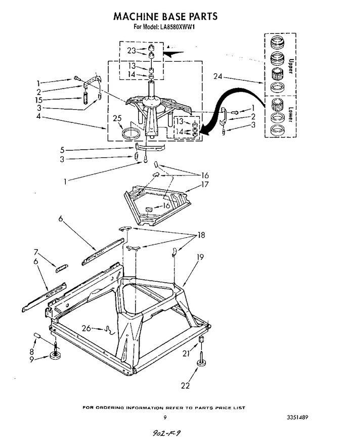 Diagram for LA8580XWN1