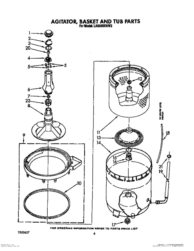 Diagram for LA8580XWM2