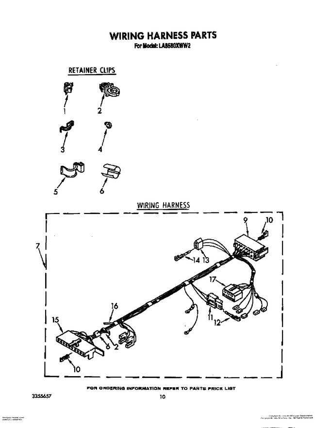 Diagram for LA8580XWW2