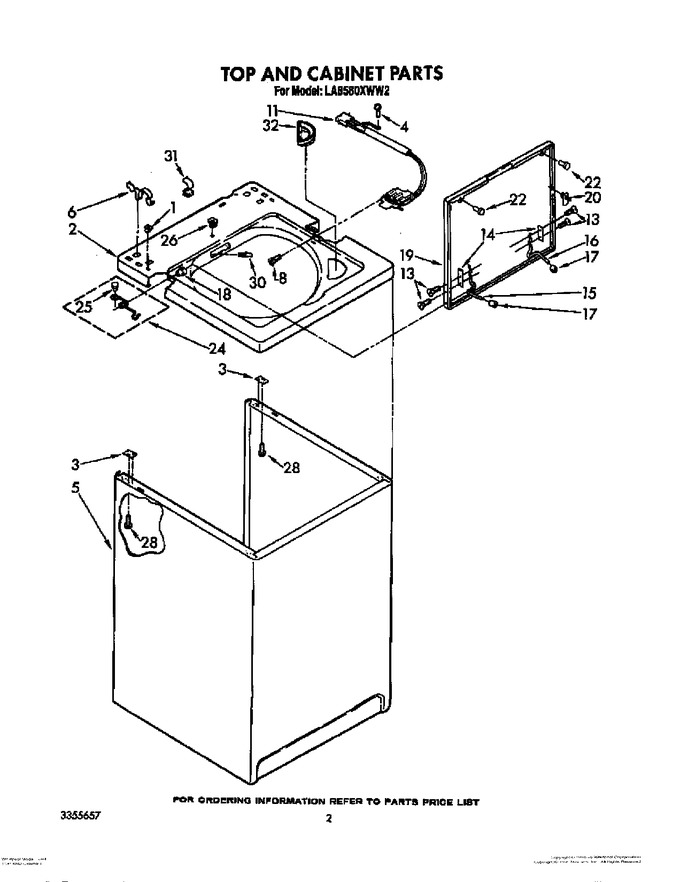 Diagram for LA8580XWG2