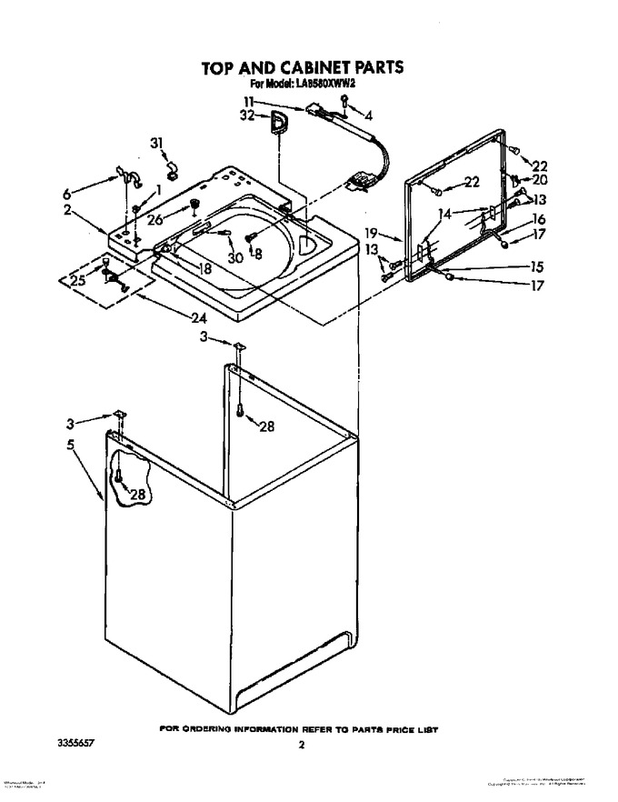 Diagram for LA8580XWN2