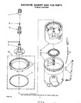 Diagram for 04 - Agitator, Basket And Tub