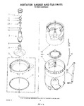 Diagram for 04 - Agitator, Basket And Tub