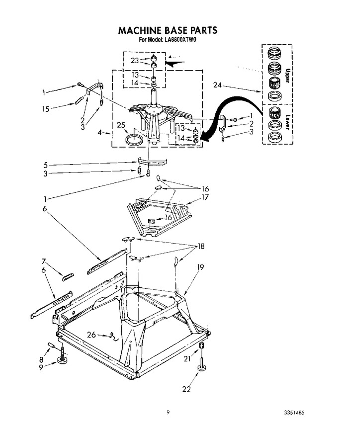 Diagram for LA8800XTF0