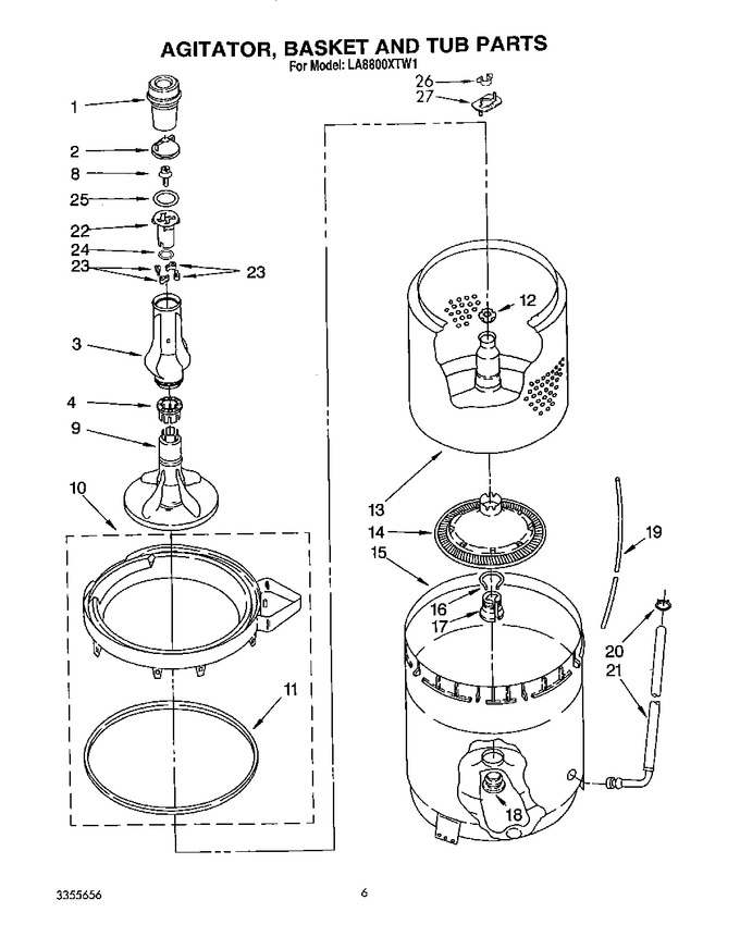 Diagram for LA8800XTN1