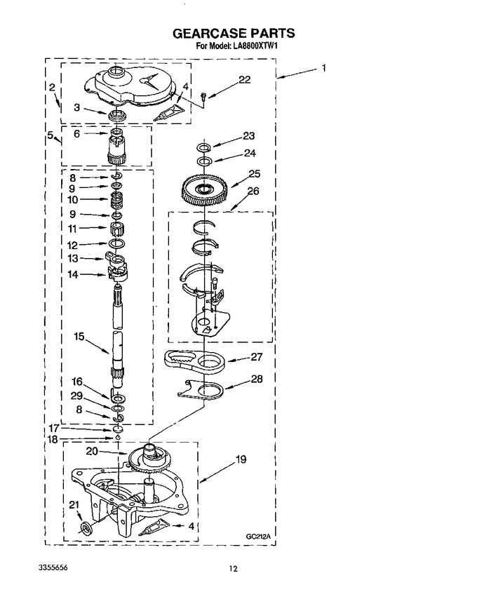 Diagram for LA8800XTN1