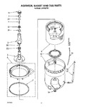 Diagram for 05 - Agitator, Basket And Tub