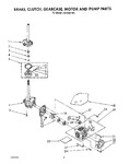 Diagram for 07 - Brake, Clutch, Gearcase, Motor And Pump