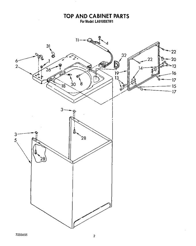 Diagram for LA9100XTM1