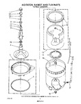 Diagram for 04 - Agitator, Basket And Tub