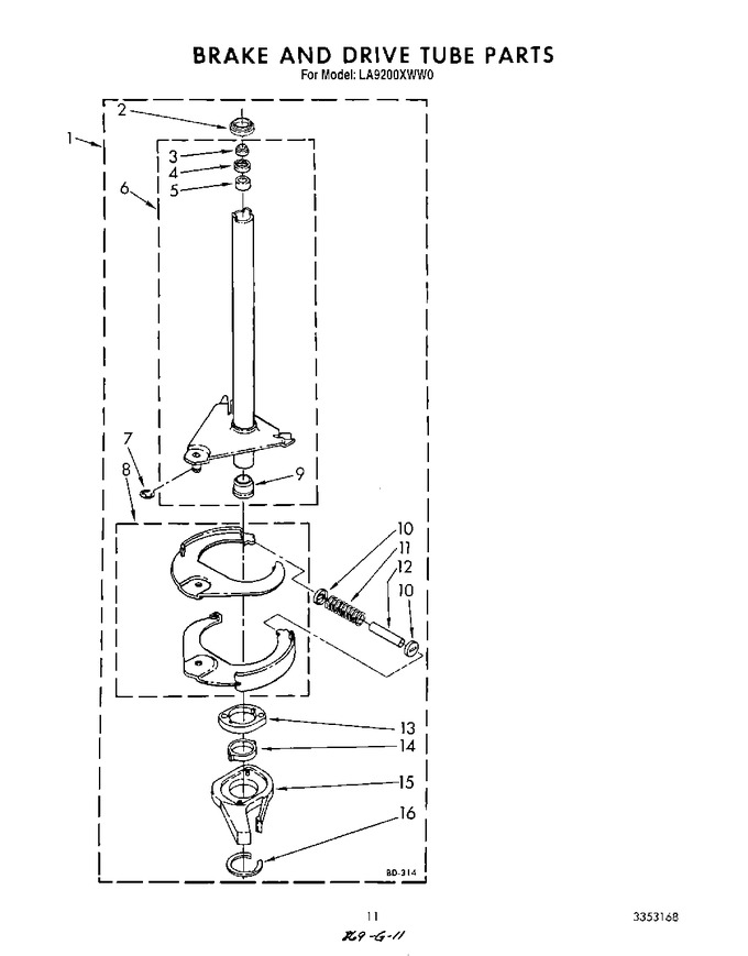 Diagram for LA9200XWN0