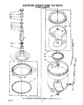 Diagram for 05 - Agitator, Basket And Tub