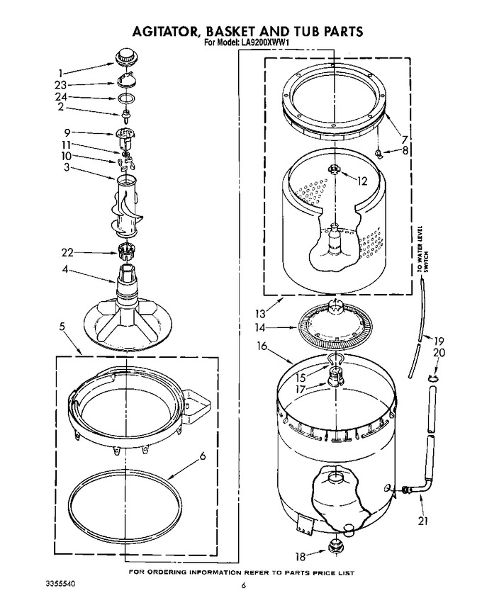 Diagram for LA9200XWN1